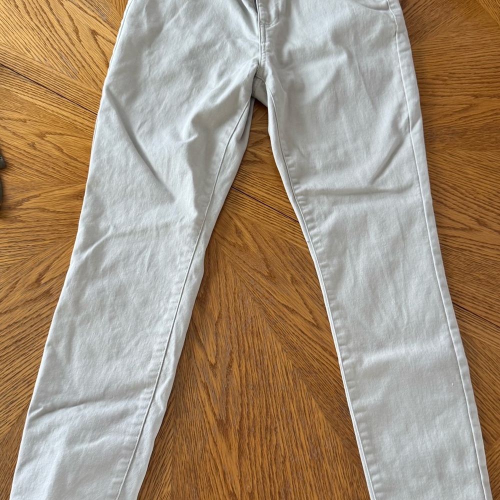 d Jeans Jr misses women’s straight leg kaki tan casual denim jeans size 4